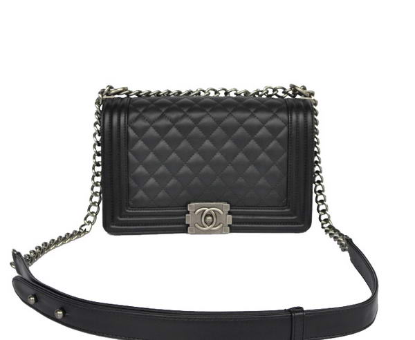 7A Chanel Le Boy Flap Shoulder Bag A67086 Black Online
